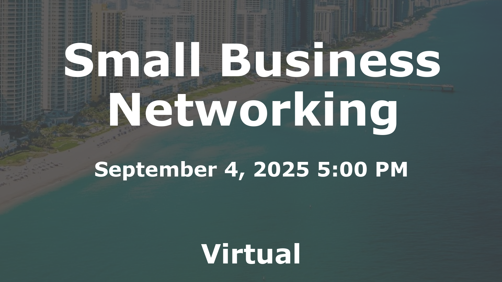 Small Business Networking event image